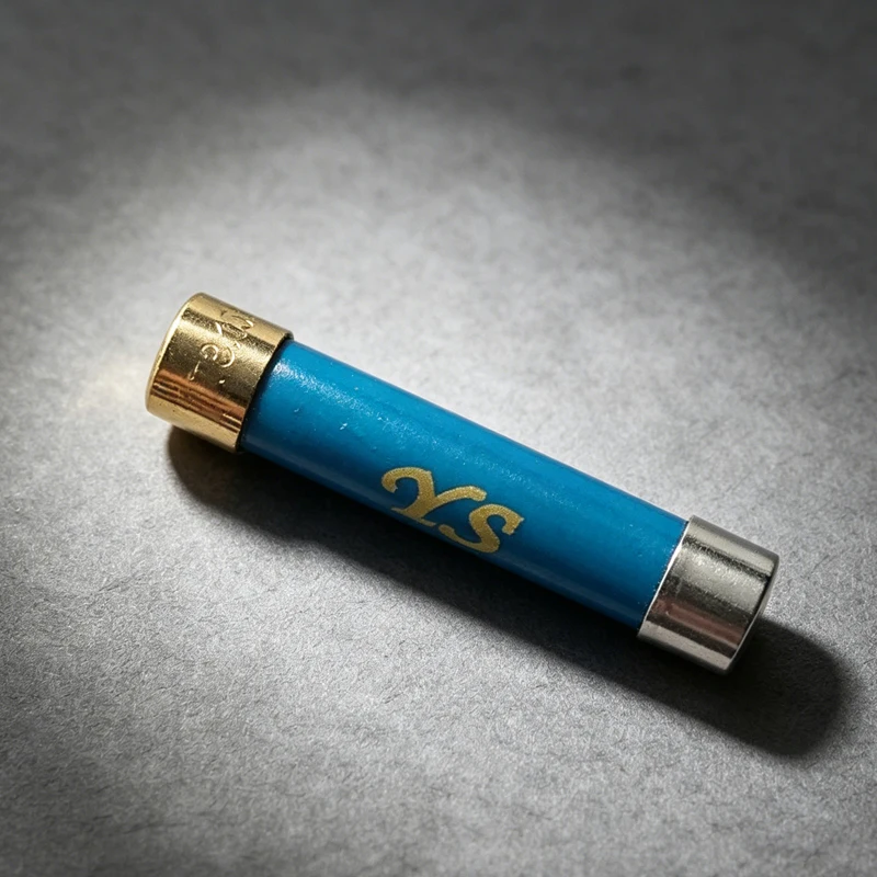 6x32mm YS Blue Hi-Fi Fuses gold-plated nano audio-specific for CD players and tube amplifiers quality sound enhancement fuse
6x32mm YS Blue Hi-Fi Fuses gold-plated nano audio-specific for CD players and tube amplifiers quality sound enhancement fuse
