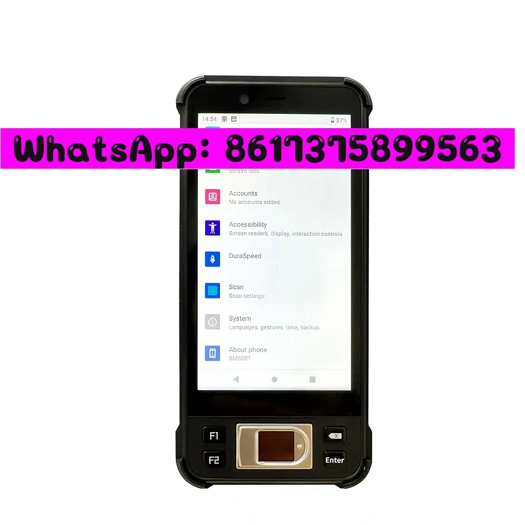 Scanmax SM50RT 4 + 64 ГБ Android11 Ручной UHF RFID-считыватель дальнего действия с NFC и считывателем отпечатков пальцев
Scanmax SM50RT 4 + 64 ГБ Android11 Ручной UHF RFID-считыватель дальнего действия с NFC и считывателем отпечатков пальцев