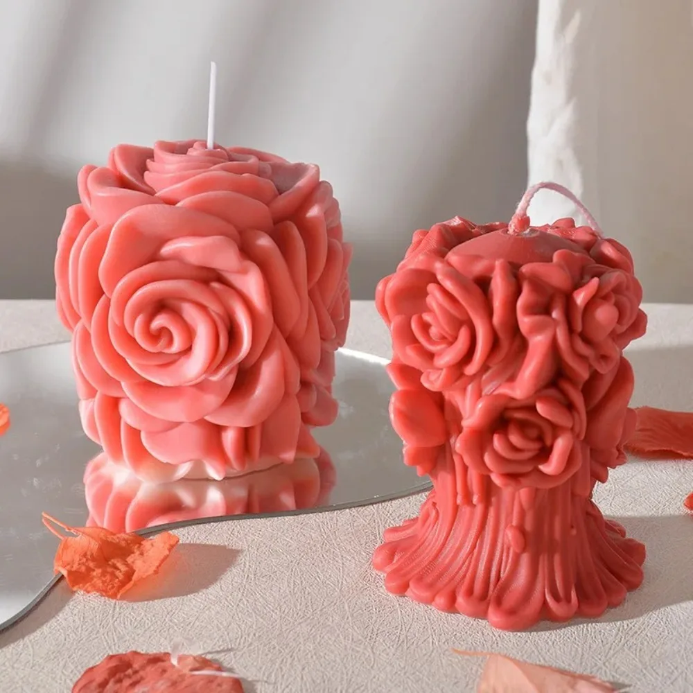 New DIY Candle Molds 3D Rose Flower Cast Mould Handmade Silicone Candle Mold Home
New DIY Candle Molds 3D Rose Flower Cast Mould Handmade Silicone Candle Mold Home