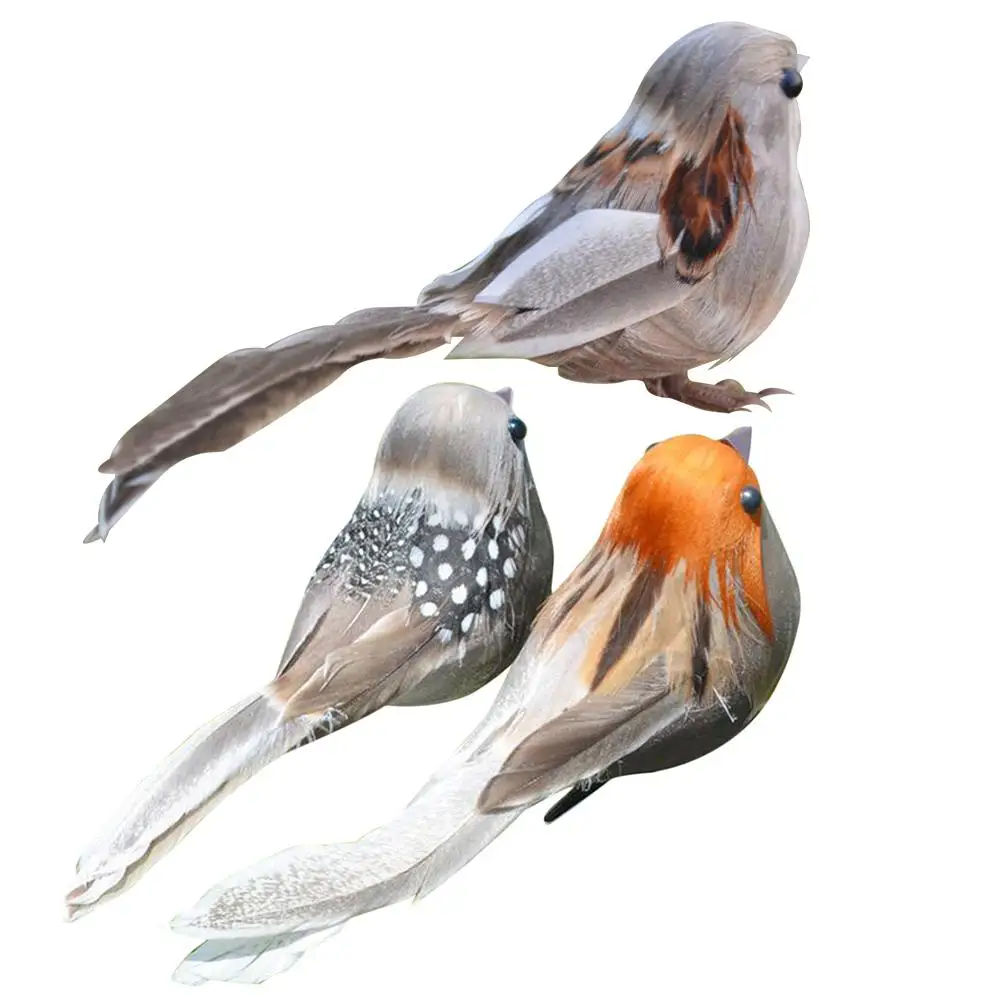 Artificial Sparrow Halloween Crafts Bird Ornaments Decorations Birds for Beautiful Foam Realistic Colorful Decorative
Artificial Sparrow Halloween Crafts Bird Ornaments Decorations Birds for Beautiful Foam Realistic Colorful Decorative