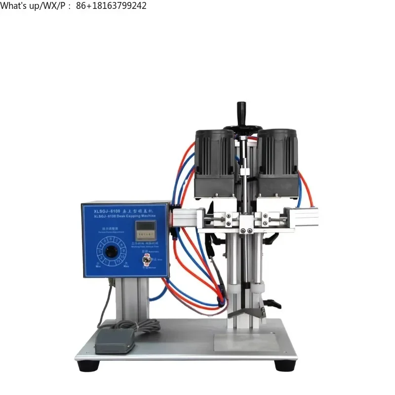 Semi-Automatic Metal Bottle Locking Machine Aluminum Cap Electric Gear Motor for Food Beverage Chemical Industries New Farm Use
Semi-Automatic Metal Bottle Locking Machine Aluminum Cap Electric Gear Motor for Food Beverage Chemical Industries New Farm Use