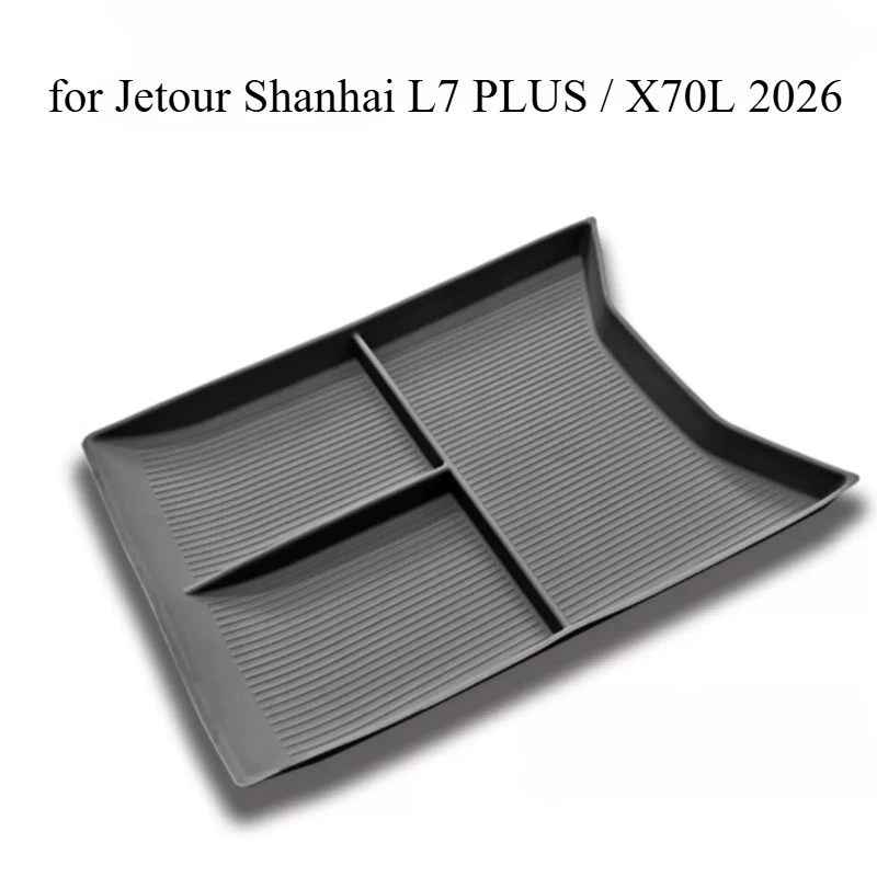Center Console Silicone Storage Box for Jetour Shanhai L7 PLUS / X70L 2026 – Under-Console Organizer Tray
Center Console Silicone Storage Box for Jetour Shanhai L7 PLUS / X70L 2026 – Under-Console Organizer Tray
