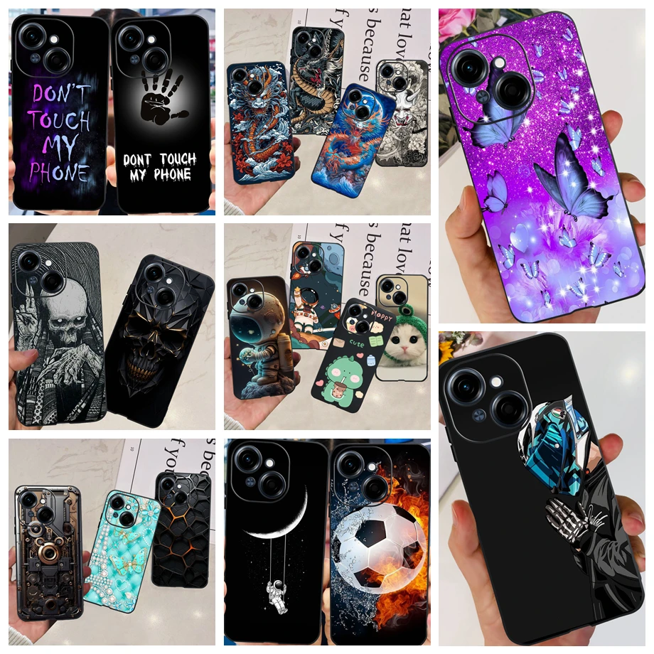 Для Tecno Spark GO 1 GO 2025 чехол Coque Черный силиконовый мягкий чехол для телефона Tecno Pop 9 бампер чехол динозавр Кот дракон
Для Tecno Spark GO 1 GO 2025 чехол Coque Черный силиконовый мягкий чехол для телефона Tecno Pop 9 бампер чехол динозавр Кот дракон