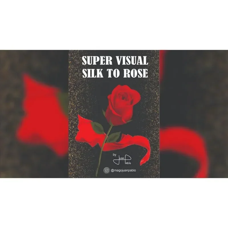 Super Visual Silk To Rose by Juan Pablo Close Up Magic Trick Mentalism Magia Magie Magicians Prop Accessory Illusion
Super Visual Silk To Rose by Juan Pablo Close Up Magic Trick Mentalism Magia Magie Magicians Prop Accessory Illusion