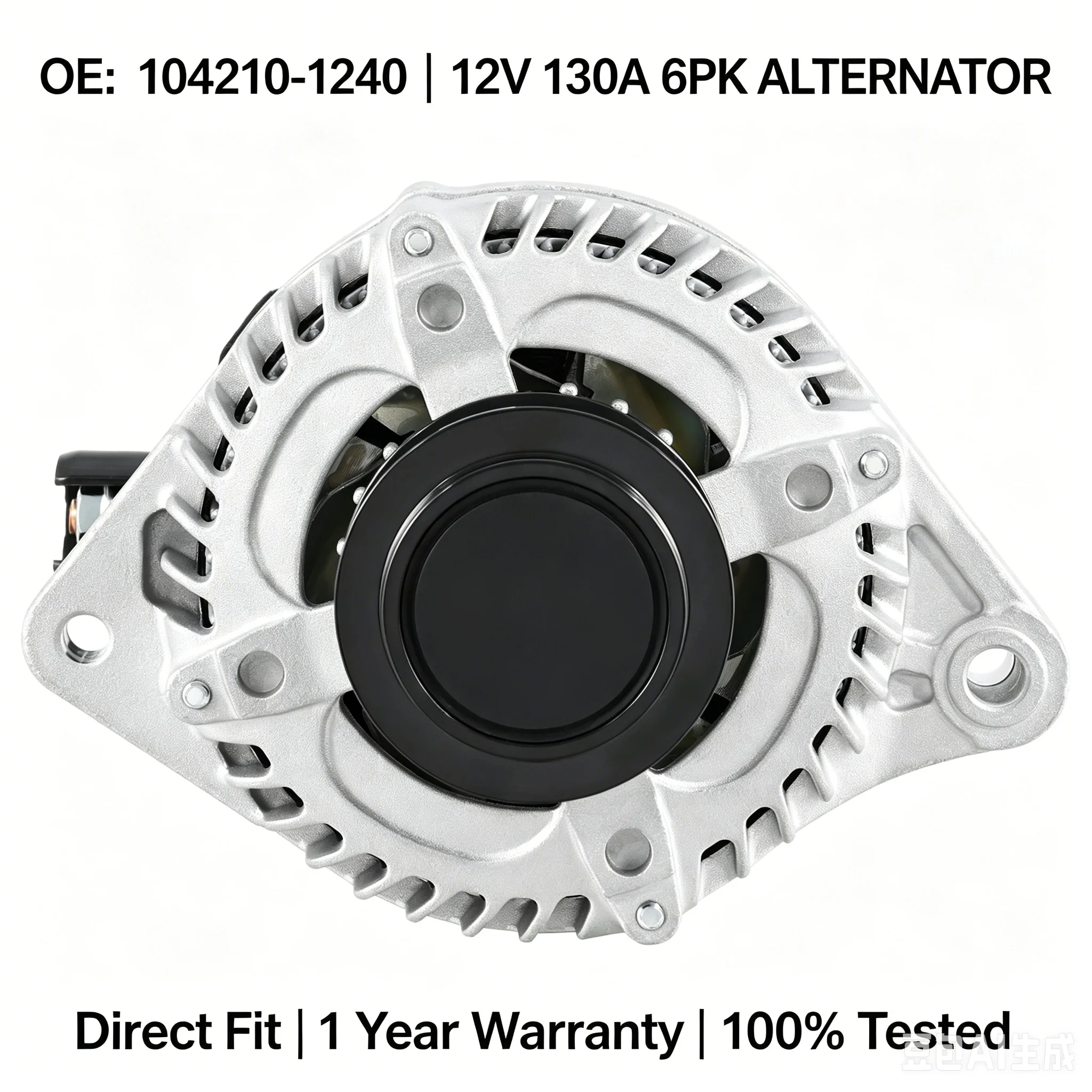 OE#104210-1240 12V 130A Alternator 6PK For Honda 3.5L V6 2011-2015
OE#104210-1240 12V 130A Alternator 6PK For Honda 3.5L V6 2011-2015