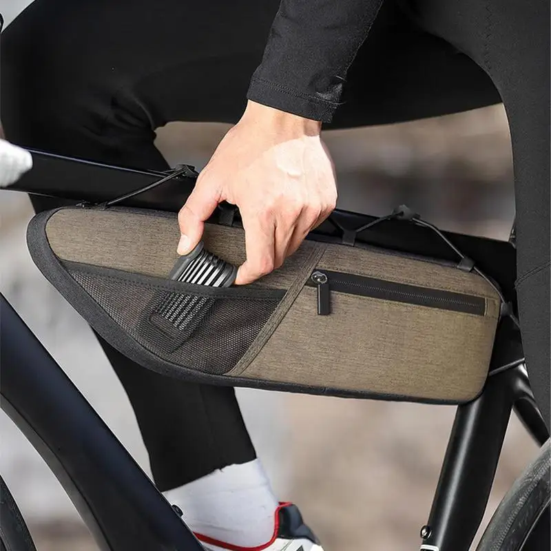 Mountain Bike Frame Bag Waterproof Cycling Pouch Large Capacity Bike Storage Bag For Mountain Road Cycling Adventure Daily
Mountain Bike Frame Bag Waterproof Cycling Pouch Large Capacity Bike Storage Bag For Mountain Road Cycling Adventure Daily