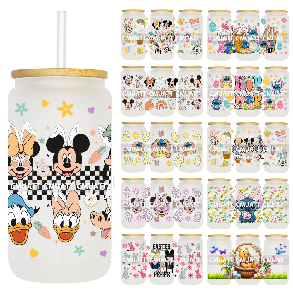 Cartoon Easter Vibes Animal Eggs Bunny Hunting Horror Killer 16OZ UV DTF Cup Wrap Sticker Label DIY Logo For Libbey Glass Can
Cartoon Easter Vibes Animal Eggs Bunny Hunting Horror Killer 16OZ UV DTF Cup Wrap Sticker Label DIY Logo For Libbey Glass Can