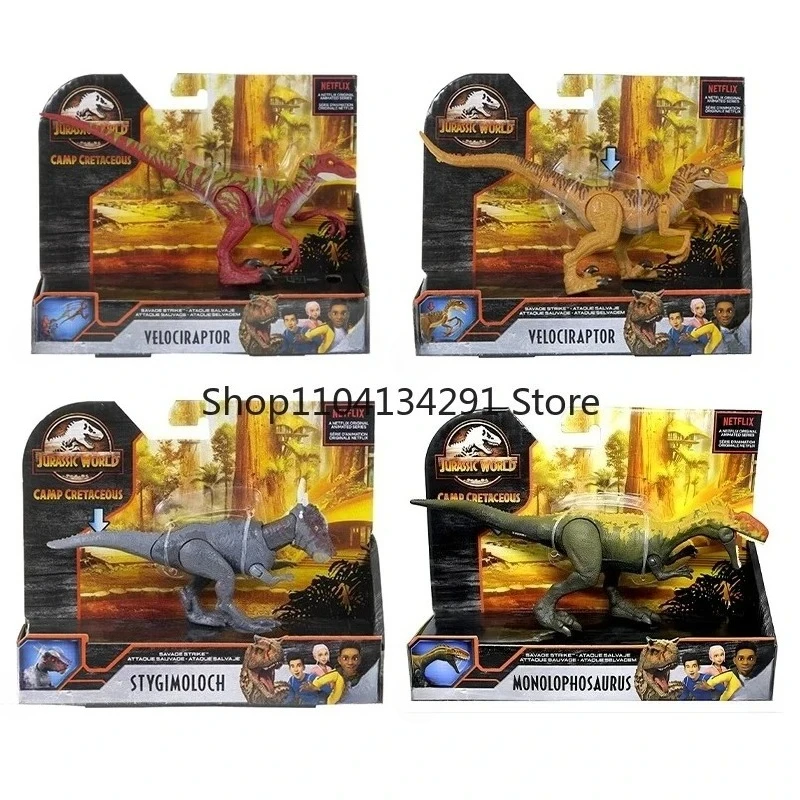 Jurassic World Camp Cretaceous Savage Strike Dinosaur Action Figure Velociraptor Stygimoloch Monolophosaurus Joint Movable Model
Jurassic World Camp Cretaceous Savage Strike Dinosaur Action Figure Velociraptor Stygimoloch Monolophosaurus Joint Movable Model