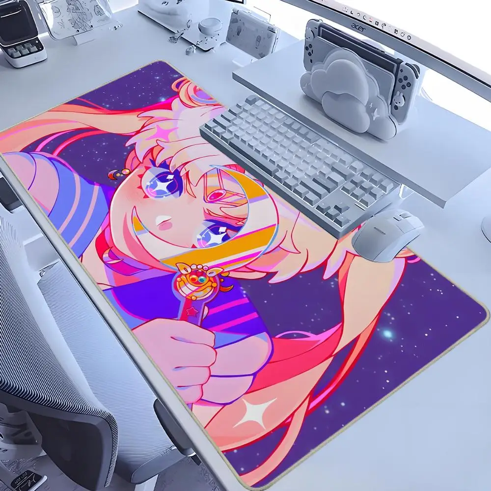 Anime Sailor Moon mouse pad Gaming Keyboard Accessories mousepad HD print XXL Size kawaii girl Non-slip Officer Desk Mat Laptop
Anime Sailor Moon mouse pad Gaming Keyboard Accessories mousepad HD print XXL Size kawaii girl Non-slip Officer Desk Mat Laptop