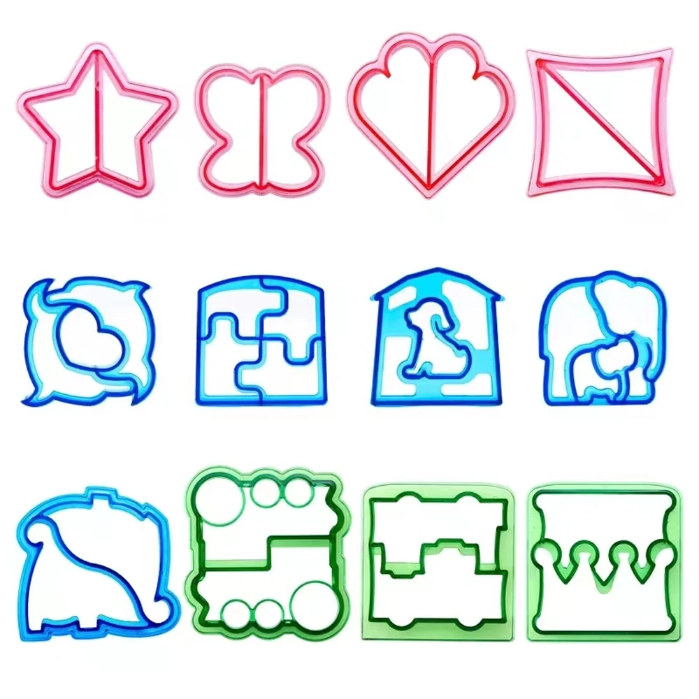 8pcs Teddy Bear Sandwich Mold Toast Bread Making Knife Mold Cute Baking Pastry Tool Children's Fun Food Kitchen Accessories
8pcs Teddy Bear Sandwich Mold Toast Bread Making Knife Mold Cute Baking Pastry Tool Children's Fun Food Kitchen Accessories
