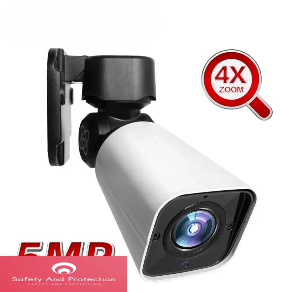 5MP PTZ Bullet IP Camera Outdoor 4X Optical ZOOM Network PTZ Camera Waterproof IP66 IR 50M CCTV Security Bullet Camera 48V POE
5MP PTZ Bullet IP Camera Outdoor 4X Optical ZOOM Network PTZ Camera Waterproof IP66 IR 50M CCTV Security Bullet Camera 48V POE