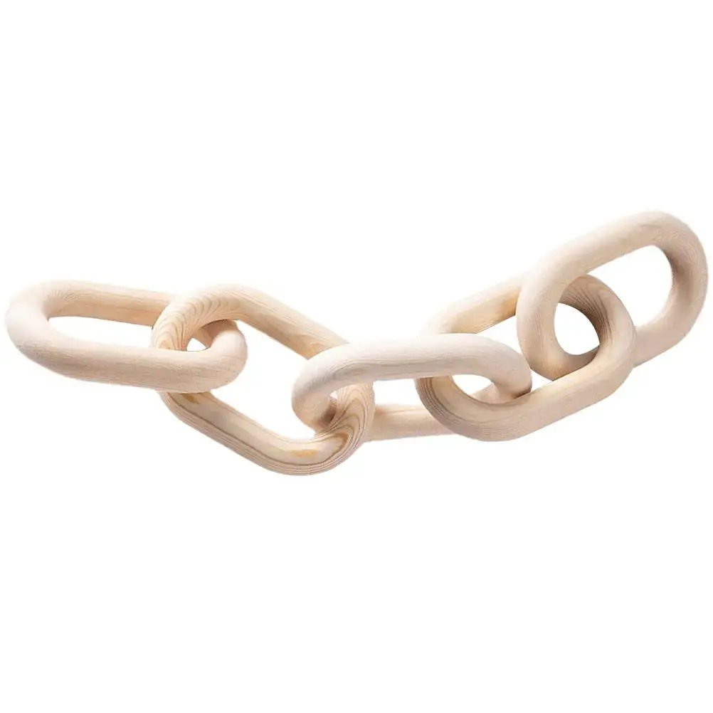 Wooden Decorative Chain Smooth Finish Home Bar Restaurant Festival Holiday Wall Hanging nament Rustic Style Farmhouse Link Chain
Wooden Decorative Chain Smooth Finish Home Bar Restaurant Festival Holiday Wall Hanging nament Rustic Style Farmhouse Link Chain