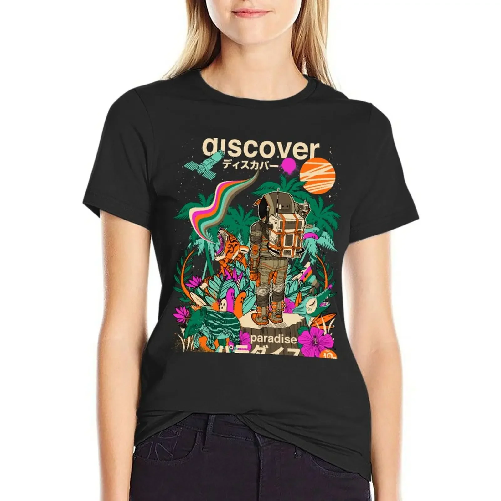 Discover Paradise T-Shirt anime Female clothing anime clothes customizeds workout t shirts for Women
Discover Paradise T-Shirt anime Female clothing anime clothes customizeds workout t shirts for Women