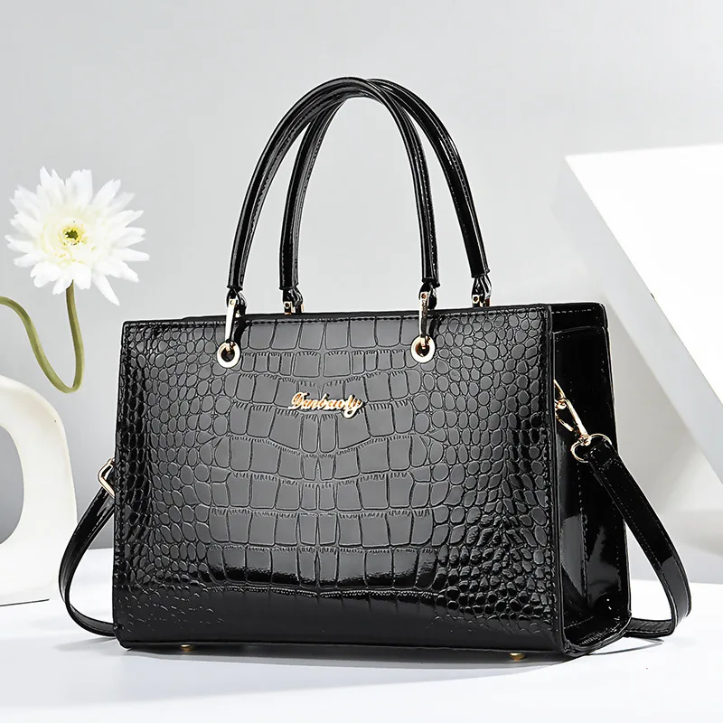 2025 Women's Crocodile Embossed Tote Bag PU Large Crossbody Bag with Zipper Pockets (7 Colors)
2025 Women's Crocodile Embossed Tote Bag PU Large Crossbody Bag with Zipper Pockets (7 Colors)