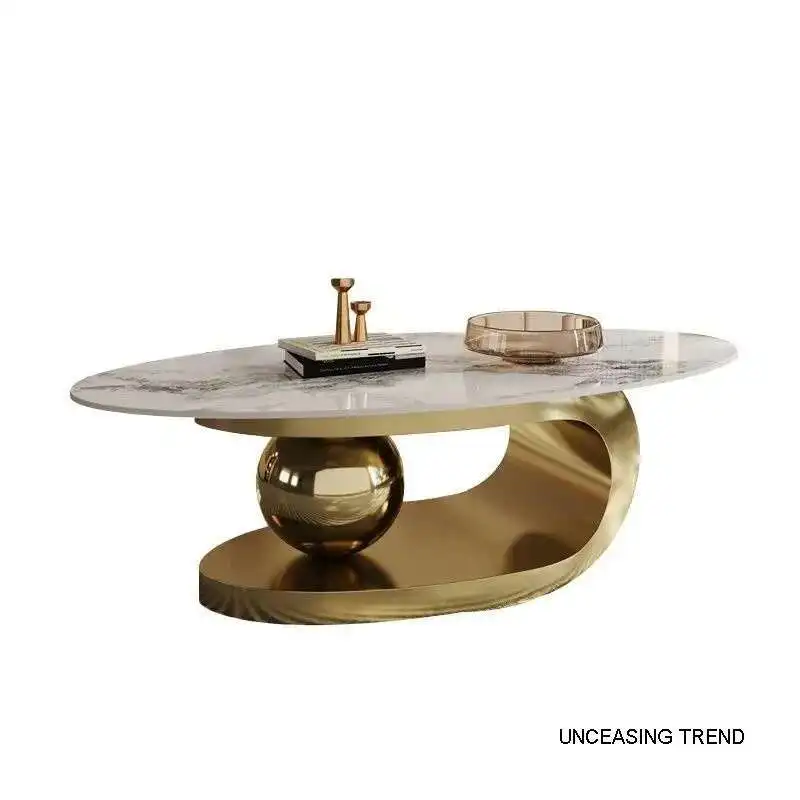 Gold Living Room Coffee Tables Modern Design Decor Oval Coffee Tables Minimalist Center Table Living Room Furniture
Gold Living Room Coffee Tables Modern Design Decor Oval Coffee Tables Minimalist Center Table Living Room Furniture
