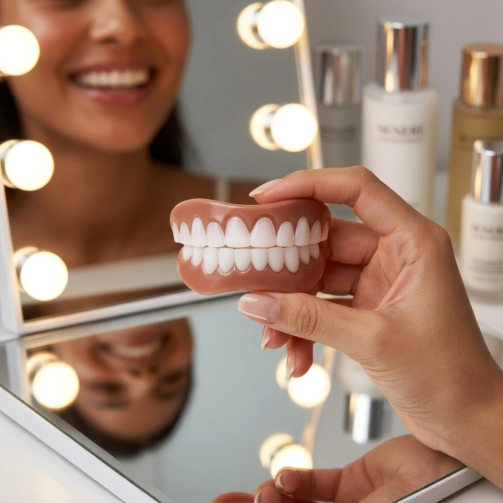 Rage Quick Wear Cosmetic Teeth Cover Pure White Veneers Comfort Snap Type Smile Beauty Accessory ck848
Rage Quick Wear Cosmetic Teeth Cover Pure White Veneers Comfort Snap Type Smile Beauty Accessory ck848