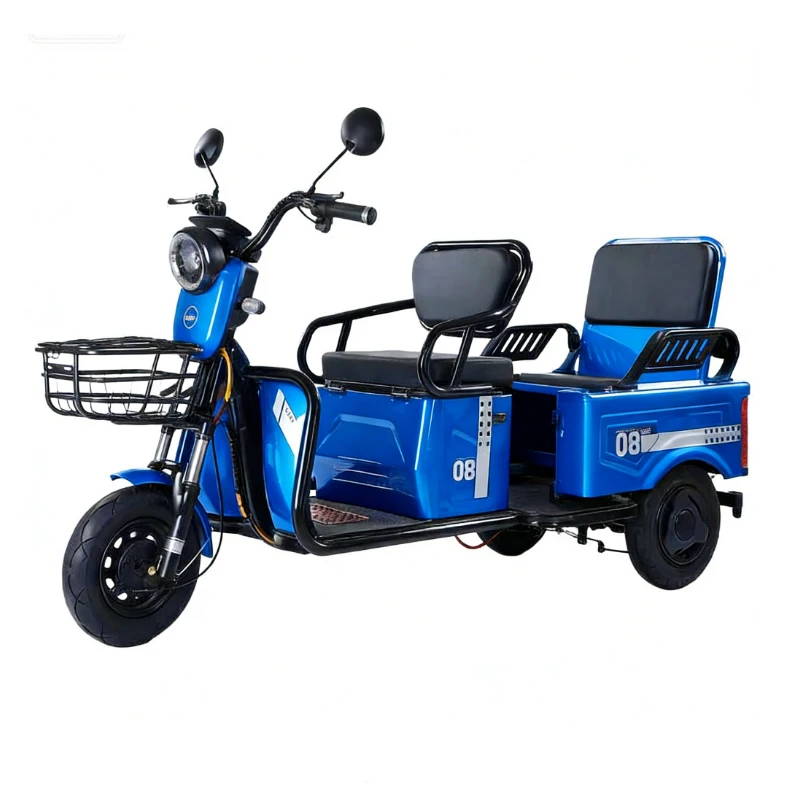 KEYU 2026 New Product Three Seats Handle Type Electric Tricycle with Back Seat Open Body 72V 700KG Payload for Passengers
KEYU 2026 New Product Three Seats Handle Type Electric Tricycle with Back Seat Open Body 72V 700KG Payload for Passengers