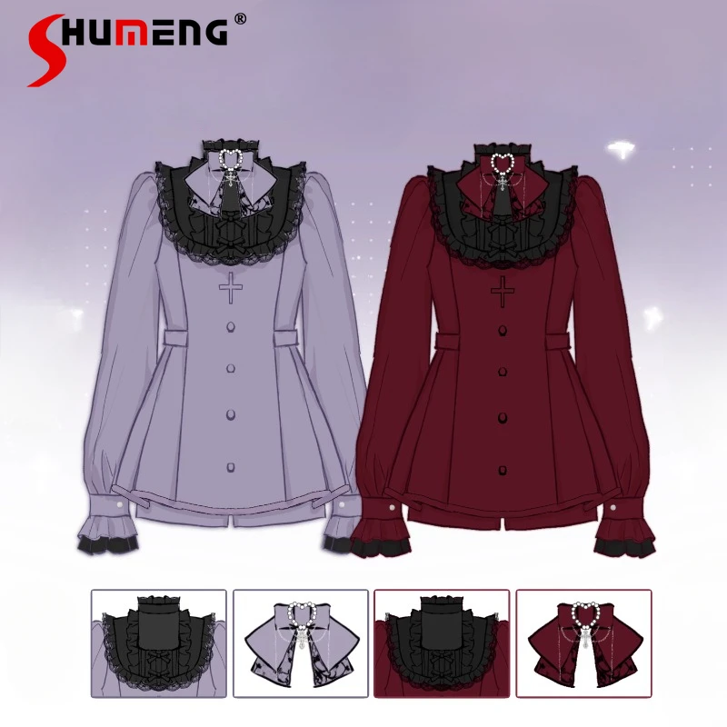 2024 Autumn Japanese Rojita SC Mine Lace Black Long Sleeved Embroidery Cinched Patchwork Mass-Produced Slim Fit Outfits Female
2024 Autumn Japanese Rojita SC Mine Lace Black Long Sleeved Embroidery Cinched Patchwork Mass-Produced Slim Fit Outfits Female