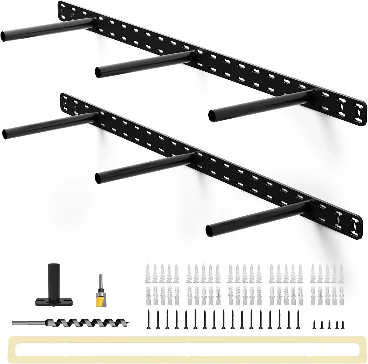 2pcs Floating Shelf Hardware Heavy Duty Hidden Shelf Brackets Support,Wall Mounting Invisible Floating Shelves Bracket with Jig
2pcs Floating Shelf Hardware Heavy Duty Hidden Shelf Brackets Support,Wall Mounting Invisible Floating Shelves Bracket with Jig