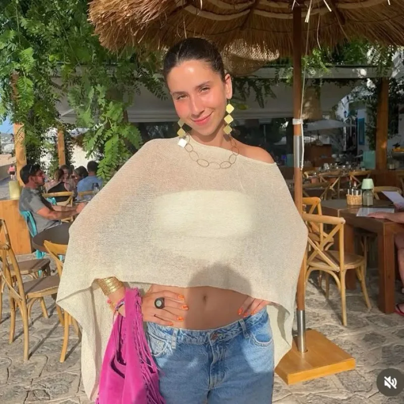Women Summer Vintage Boho One Shoulder Knitted Tops Solid Lightweight Asymmetric Hem Vacation Pullover Cover-Ups Cropped Tops
Women Summer Vintage Boho One Shoulder Knitted Tops Solid Lightweight Asymmetric Hem Vacation Pullover Cover-Ups Cropped Tops