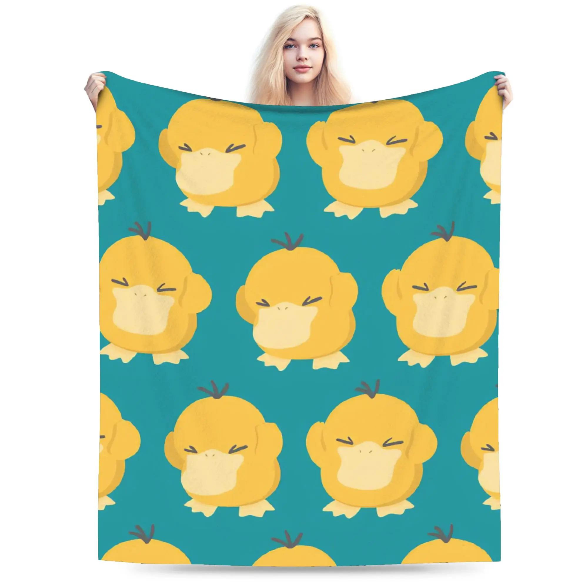 P-Pokemons Psyduck Blanket Flannel Decoration Portable Warm Throw Blankets for Bed Travel Bedding Throws
P-Pokemons Psyduck Blanket Flannel Decoration Portable Warm Throw Blankets for Bed Travel Bedding Throws