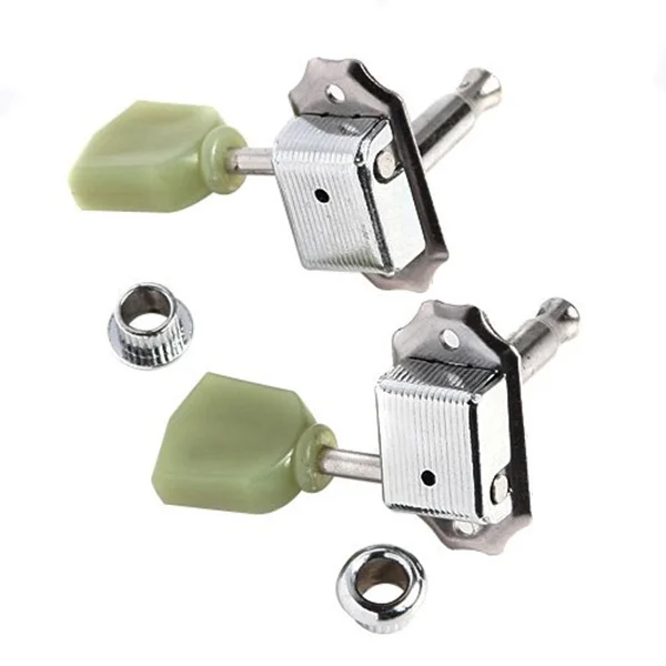 6pcs Guitar Tuning Pegs Electric Guitar Replacement Machine Heads Chrome Steel Sealed Heavy Duty Easy Install Long Lasting Green
6pcs Guitar Tuning Pegs Electric Guitar Replacement Machine Heads Chrome Steel Sealed Heavy Duty Easy Install Long Lasting Green