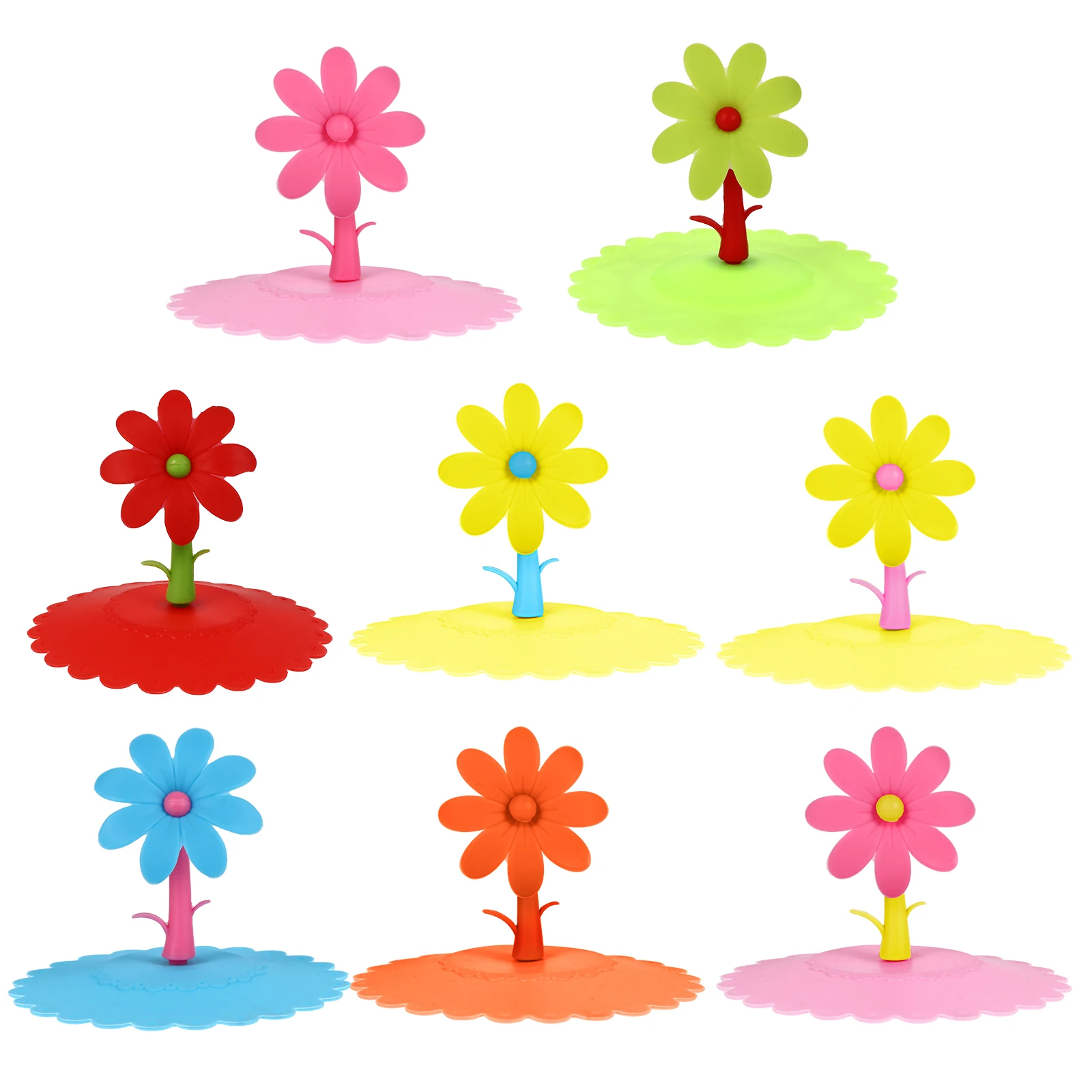 8 Pcs Silicone Cup Lid Spill Stopper Cover Bright Color Reusable Food Grade Dustproof Leakproof Home Office Ceramic Mug
8 Pcs Silicone Cup Lid Spill Stopper Cover Bright Color Reusable Food Grade Dustproof Leakproof Home Office Ceramic Mug