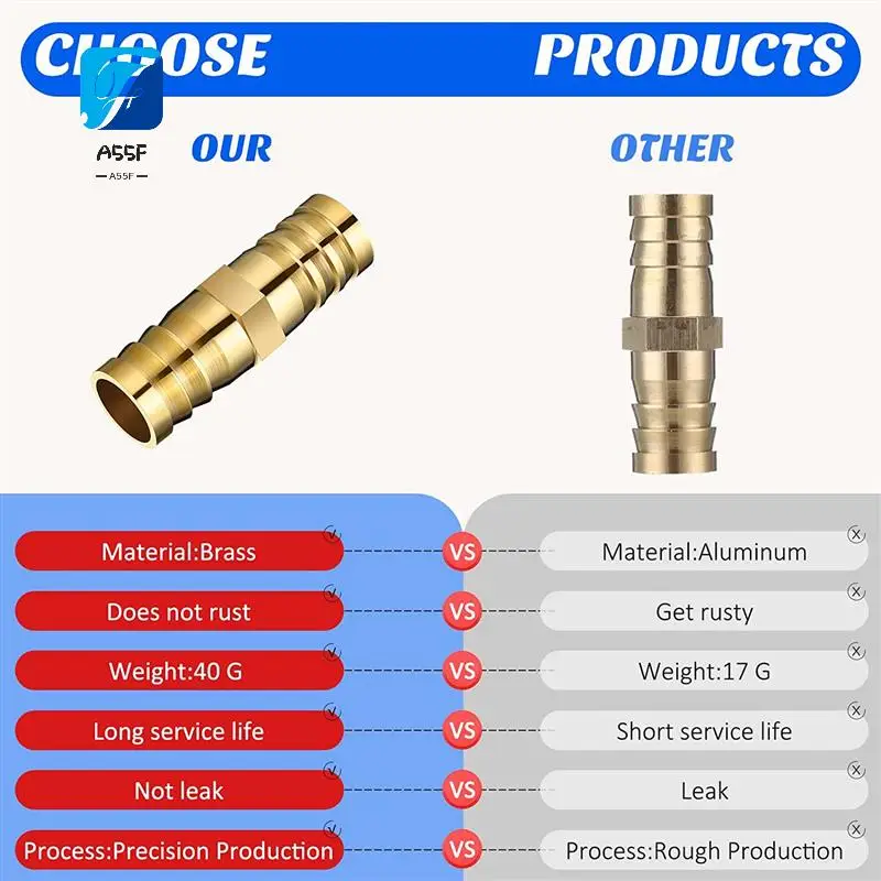 A55F-12 Pieces Hose Repair Connectors With Claps Brass Garden Hose Repair Kit Fitting Water Hose Repair Kit Solid Female Hose
A55F-12 Pieces Hose Repair Connectors With Claps Brass Garden Hose Repair Kit Fitting Water Hose Repair Kit Solid Female Hose