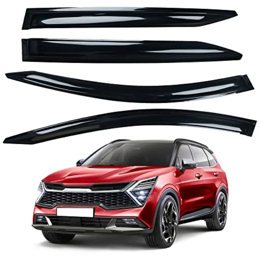 Window Rain Guard for Kia Sportage 2023 2024 2025 2026 LX EX SX Prestige X-Pro X-Line Tape-On Shatterproof Sun Smoke Guard Vent
Window Rain Guard for Kia Sportage 2023 2024 2025 2026 LX EX SX Prestige X-Pro X-Line Tape-On Shatterproof Sun Smoke Guard Vent