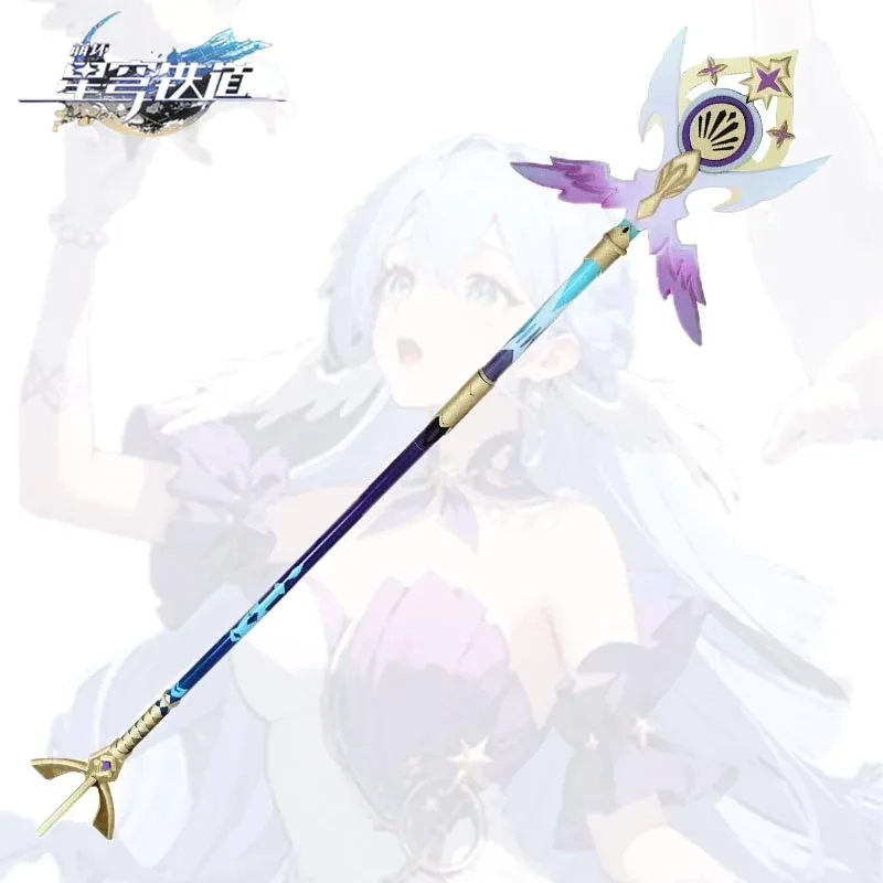 Game Honkai Star Rail Robin Cosplay Staff Microphone Accessories Weapons Fancy Halloween Carnival Roleplay Props for Comic Show
Game Honkai Star Rail Robin Cosplay Staff Microphone Accessories Weapons Fancy Halloween Carnival Roleplay Props for Comic Show