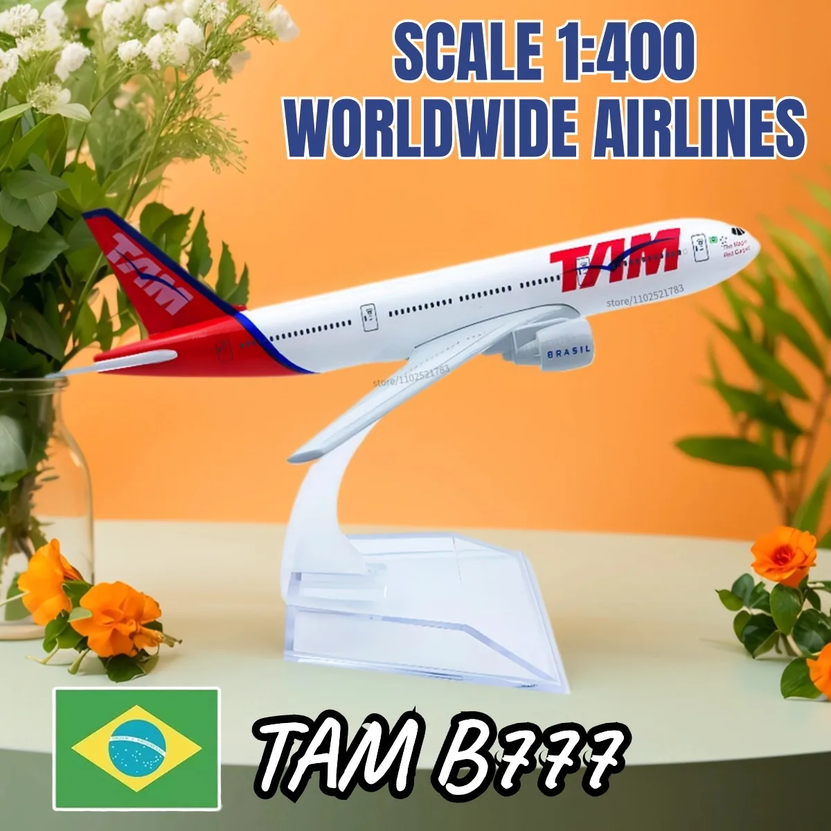 Масштаб 1:400, копия, там B777, литый под давлением самолёт Боинга, модель самолета, миниатюрные фигурки летательных аппаратов, детская игрушка для мальчиков
Масштаб 1:400, копия, там B777, литый под давлением самолёт Боинга, модель самолета, миниатюрные фигурки летательных аппаратов, детская игрушка для мальчиков