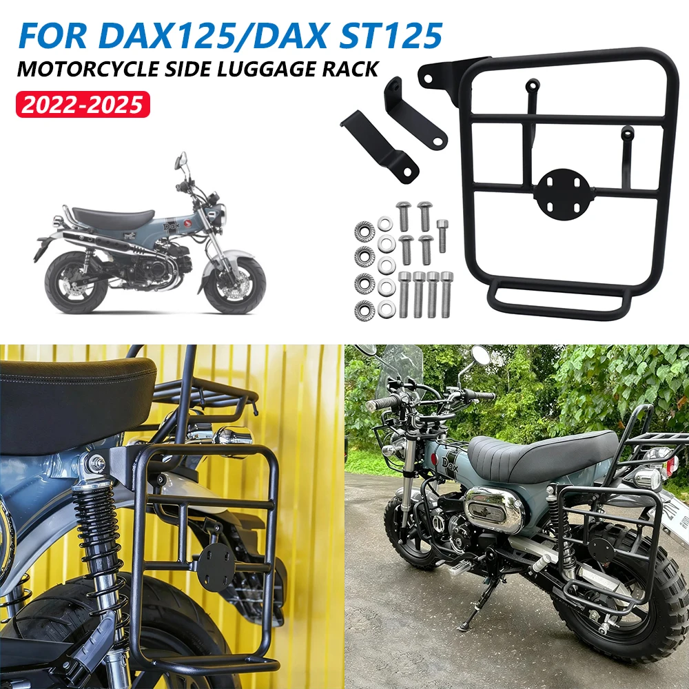 Heavy Duty Rear Luggage Carrier For Honda DAX ST125 DAX125 2025 2024 2023 2022 Side Bag Mount Bracket Support DAX 125 DAX ST 125
Heavy Duty Rear Luggage Carrier For Honda DAX ST125 DAX125 2025 2024 2023 2022 Side Bag Mount Bracket Support DAX 125 DAX ST 125