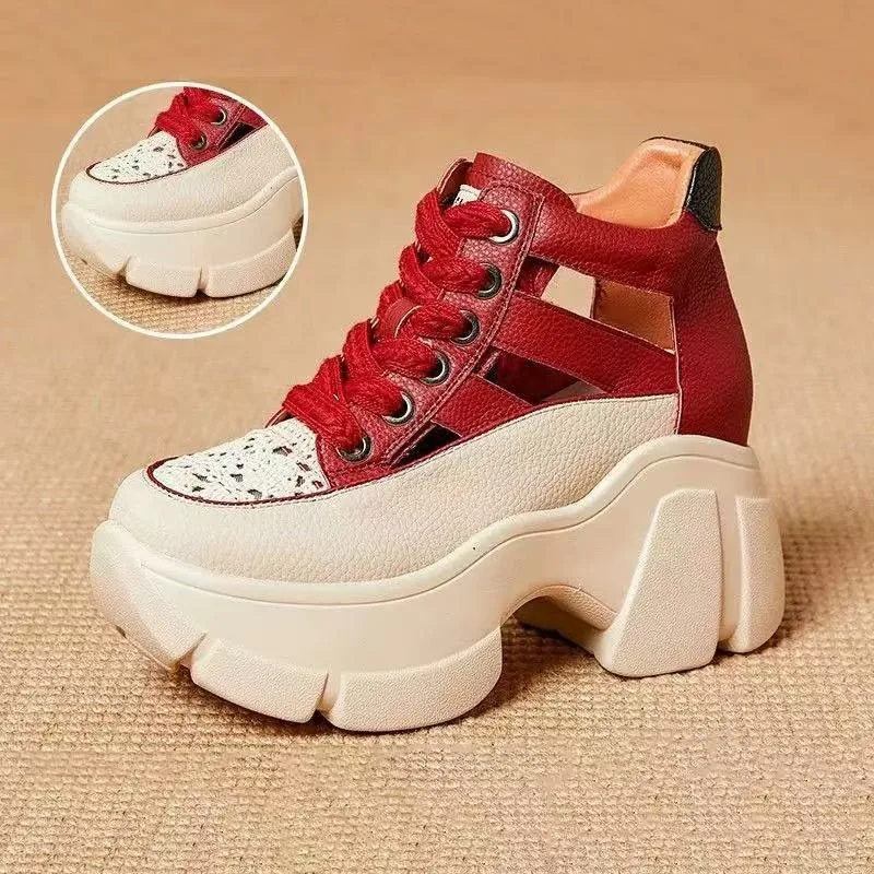 8cm High Heels Shoes Vintage Ethnic Style Women's Sandals 2026 Summer Hollow Out Loafers Comfortable Breathable Casual Sneakers
8cm High Heels Shoes Vintage Ethnic Style Women's Sandals 2026 Summer Hollow Out Loafers Comfortable Breathable Casual Sneakers