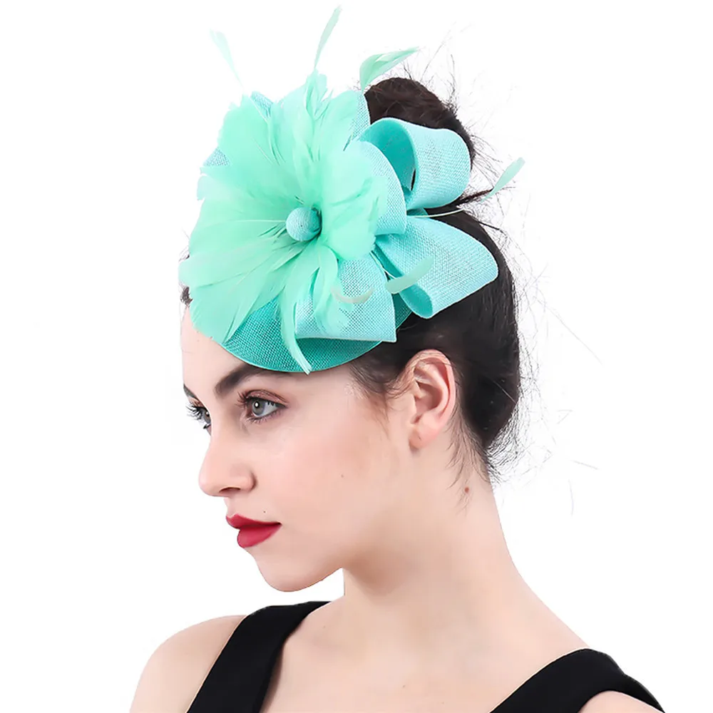 Millinery Cocktail Fascinator Hat Foral Linen Derby Event Hair Accessories Women Foam Flower Headband High Quality
Millinery Cocktail Fascinator Hat Foral Linen Derby Event Hair Accessories Women Foam Flower Headband High Quality