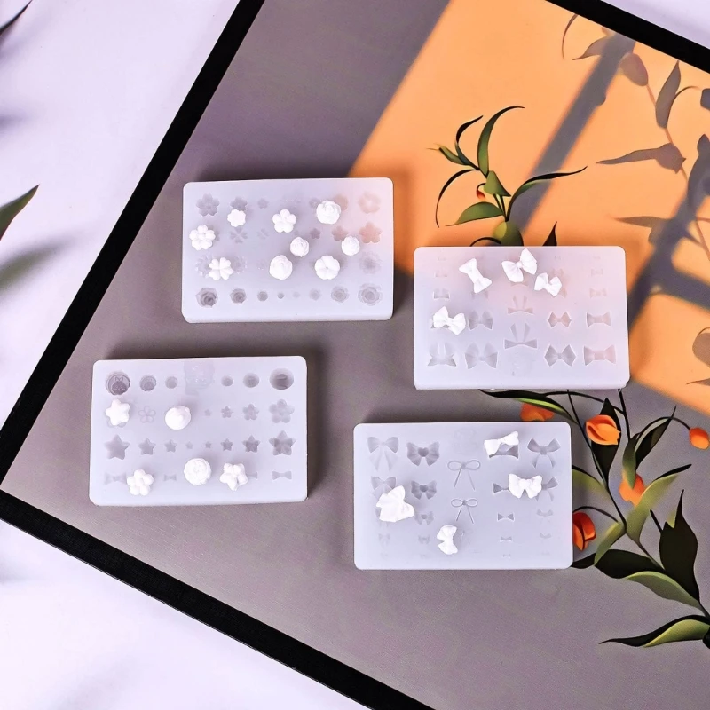 Soft Silicone Bowknot Molds Art Dropper Mold Convenient Art Molds Resin Craft Mold DIY Casting Moulds
Soft Silicone Bowknot Molds Art Dropper Mold Convenient Art Molds Resin Craft Mold DIY Casting Moulds