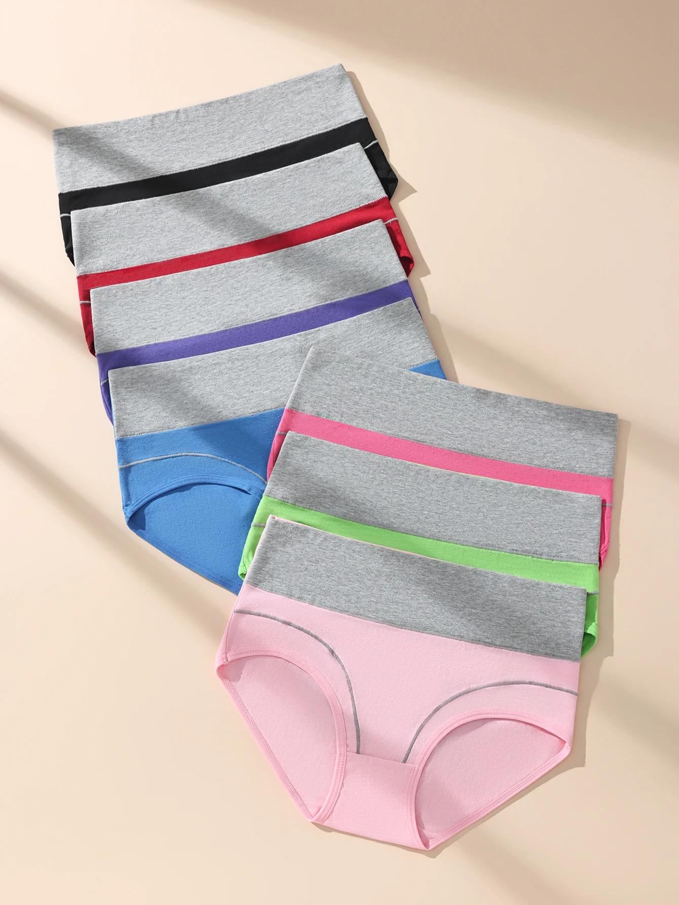 Hotcom, 7 шт., женское нижнее белье с высокой талией и контролем живота, модные треугольные шорты с подтяжкой ягодиц для женщин, трусы для мам
Hotcom, 7 шт., женское нижнее белье с высокой талией и контролем живота, модные треугольные шорты с подтяжкой ягодиц для женщин, трусы для мам