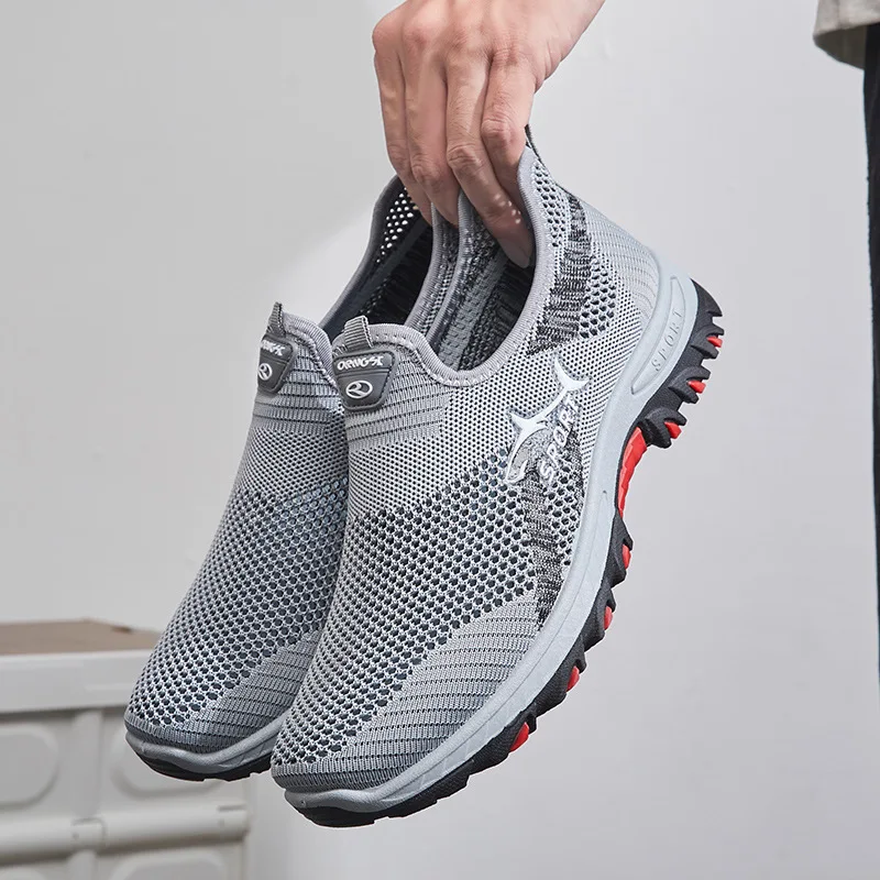 New Breathable Men's Sneakers Comfortable Men's Casual Shoes Non-slip Hard Wearing Loafers Outdoor All Match Brand Walking Shoes
New Breathable Men's Sneakers Comfortable Men's Casual Shoes Non-slip Hard Wearing Loafers Outdoor All Match Brand Walking Shoes