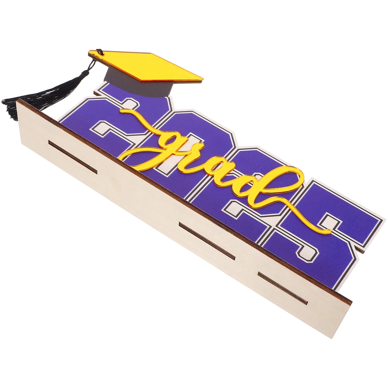 Graduation Table Decoration Wooden Sign Sturdy Material Easy Assembly Versatile Placement Party Supply Centerpiece Desktop Decor
Graduation Table Decoration Wooden Sign Sturdy Material Easy Assembly Versatile Placement Party Supply Centerpiece Desktop Decor