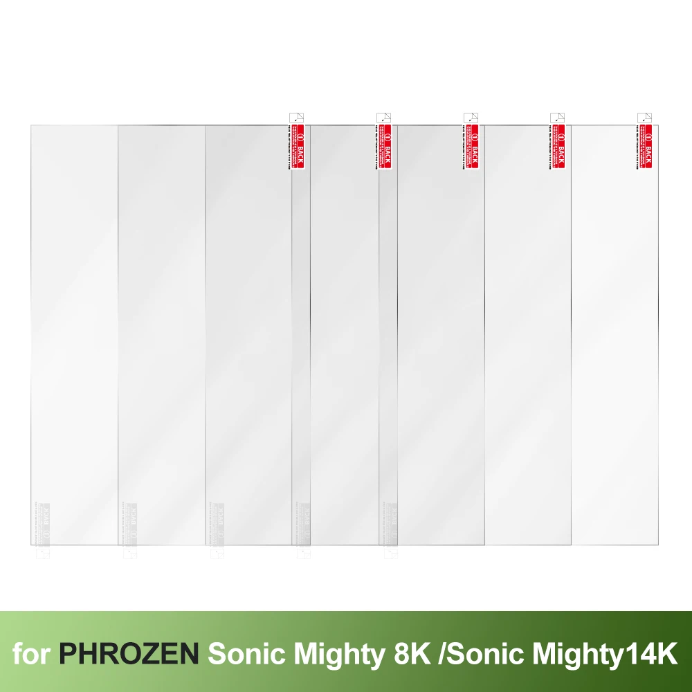 3D Printer Accessory 5pcs 10.1inch Screen Protector Film for PhrozenSonic Mighty 8K /Sonic Mighty14K LCD 3D Printer
3D Printer Accessory 5pcs 10.1inch Screen Protector Film for PhrozenSonic Mighty 8K /Sonic Mighty14K LCD 3D Printer