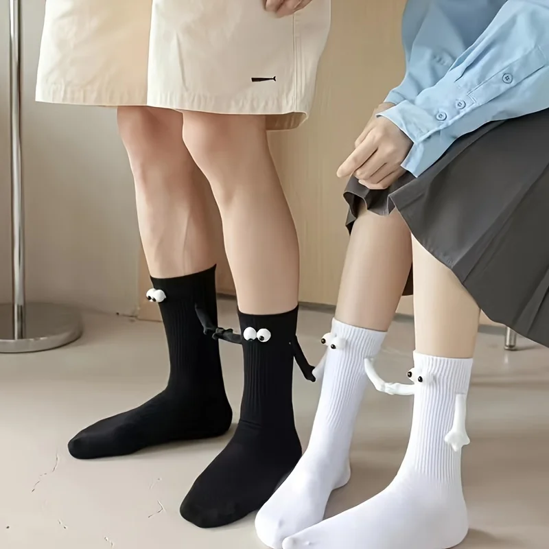 One Pair Creative Magnetic Couple Socks Funny Gift for Partners Love Anniversary Present
One Pair Creative Magnetic Couple Socks Funny Gift for Partners Love Anniversary Present