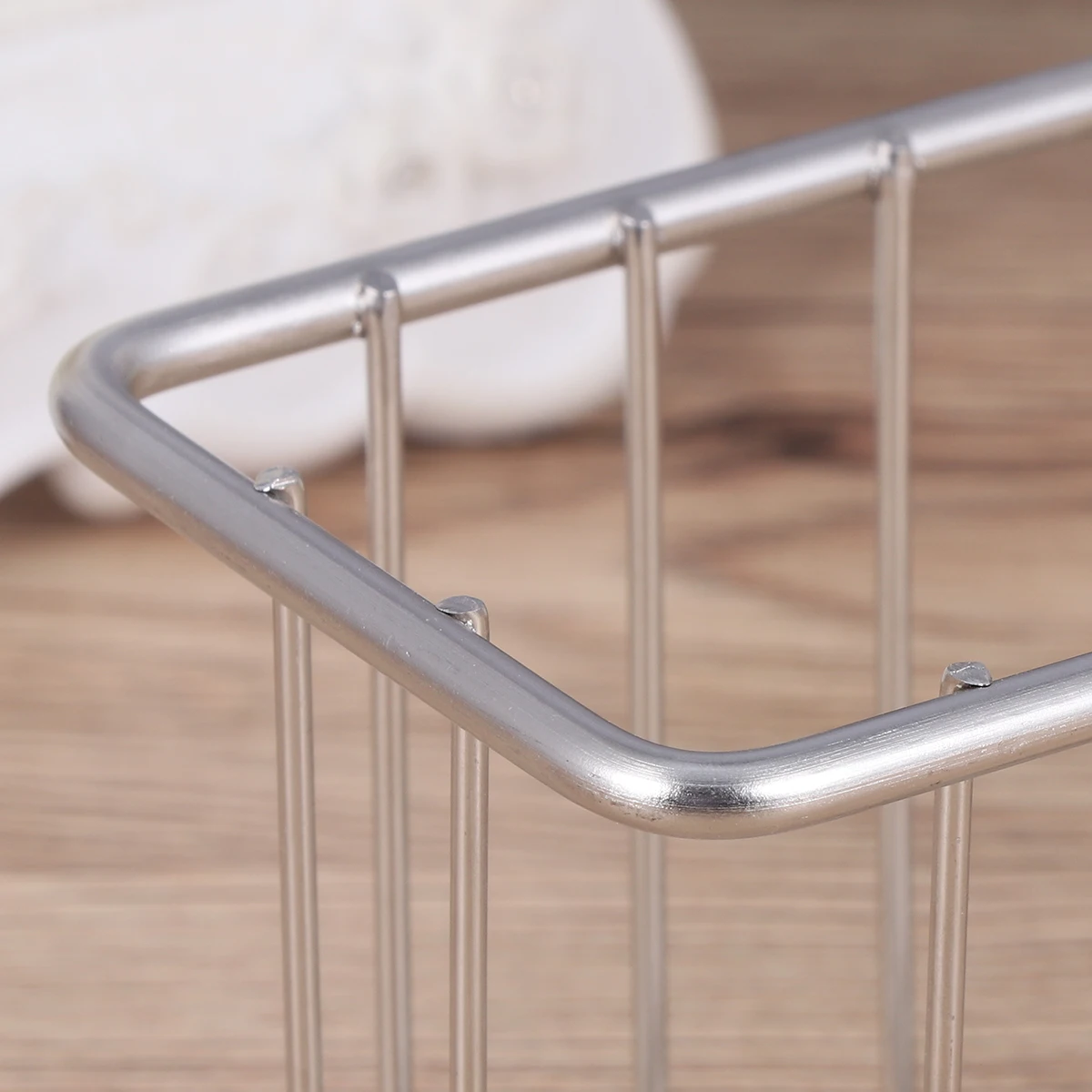 Wall Kitchen ganizer Sponge Basket Drain Rack Sink Storage Stainless Steel No Punching Hollow Bottom Water Draining
Wall Kitchen ganizer Sponge Basket Drain Rack Sink Storage Stainless Steel No Punching Hollow Bottom Water Draining