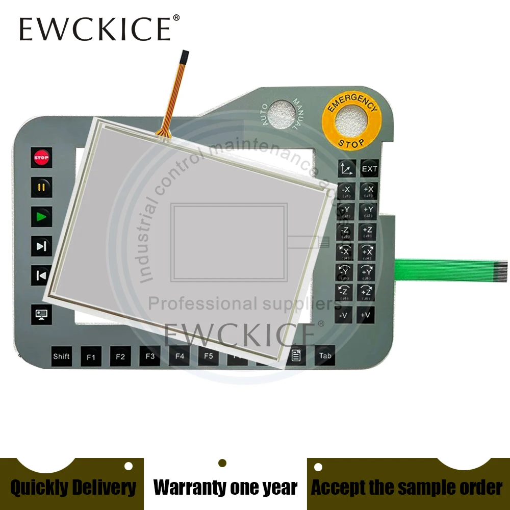 NEW 00011870 HMI HR4 10575S01 PLC Touch screen AND Membrane keypad Touchscreen Panel
NEW 00011870 HMI HR4 10575S01 PLC Touch screen AND Membrane keypad Touchscreen Panel