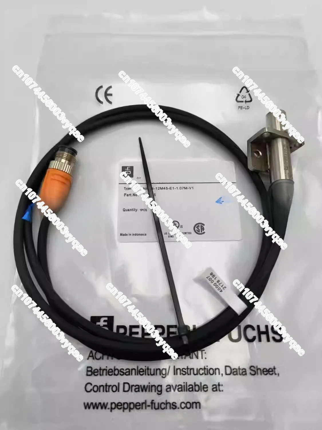 NBB4-12M45-E1-1.07M-V1 Proximity Switch Sensor 1PC New PEPPERL+FUCHS
NBB4-12M45-E1-1.07M-V1 Proximity Switch Sensor 1PC New PEPPERL+FUCHS