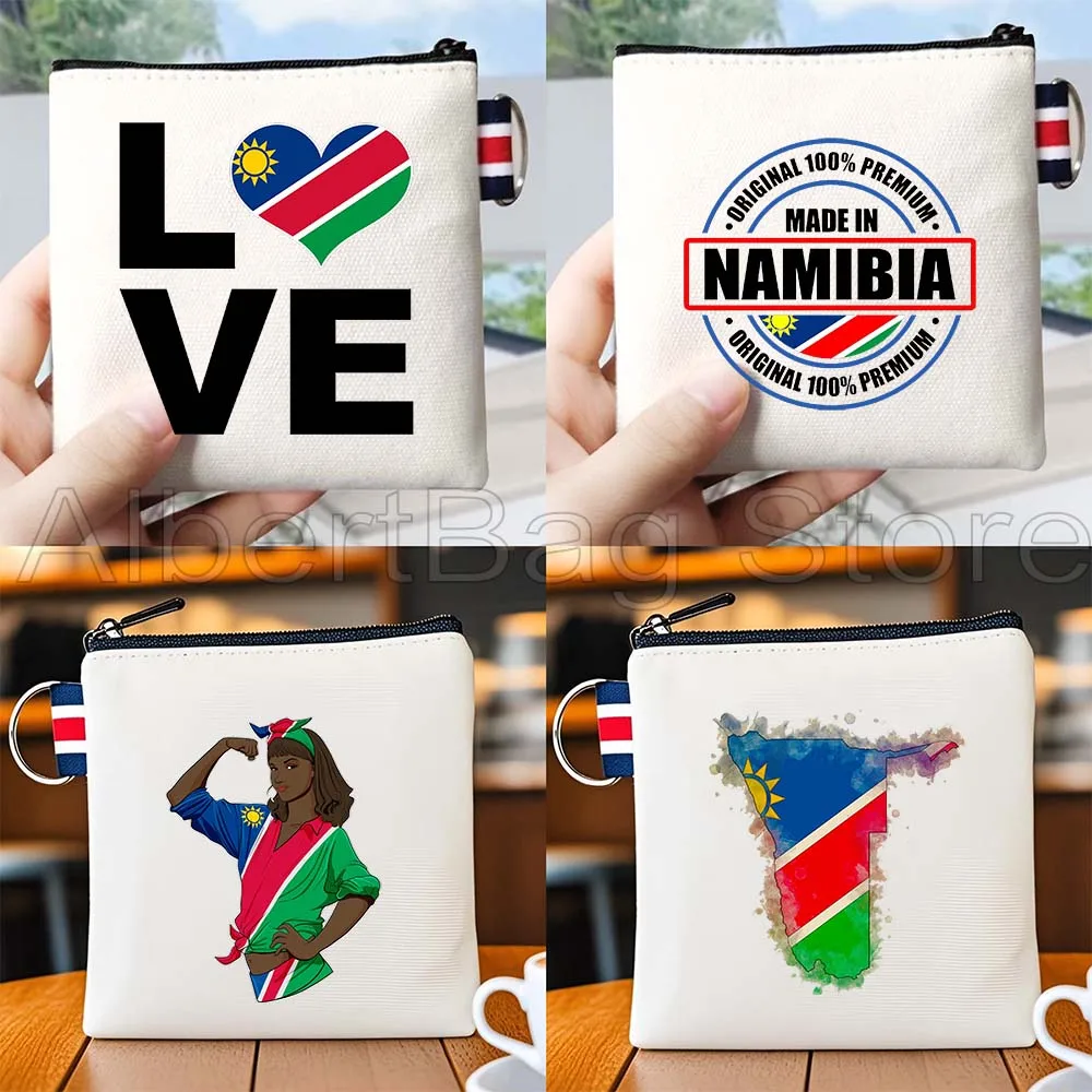 Namibia Country Map Flag Namibian Girl Africa Cute Gifts Canvas Coin Purse Bag Key Lipstick Travel Storage Card Bag Wallet Pouch
Namibia Country Map Flag Namibian Girl Africa Cute Gifts Canvas Coin Purse Bag Key Lipstick Travel Storage Card Bag Wallet Pouch