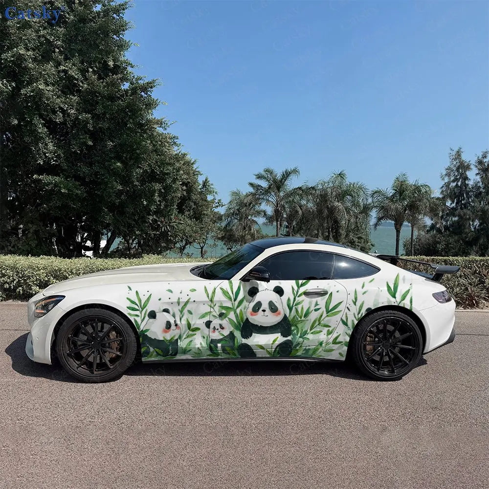 2pcs Cute Panda Bamboo Shadow, Durable, Fade-resistant, Enhance Vehicle Aesthetics With Bold Artistic Design Car Vinyl Wraps
2pcs Cute Panda Bamboo Shadow, Durable, Fade-resistant, Enhance Vehicle Aesthetics With Bold Artistic Design Car Vinyl Wraps