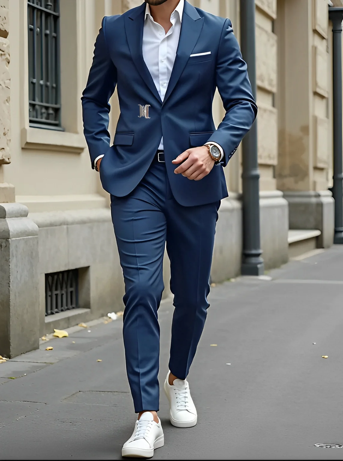 Men's 2-piece suits Formal jackets and pants Wedding groom tuxedos Unique design Blazers Business work clothes
Men's 2-piece suits Formal jackets and pants Wedding groom tuxedos Unique design Blazers Business work clothes