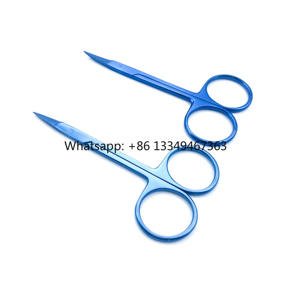 Titanium Iris Scissors Eye Surgery Suture Scissors Double Eyelid Tool Ophthalmic Surgical
Titanium Iris Scissors Eye Surgery Suture Scissors Double Eyelid Tool Ophthalmic Surgical