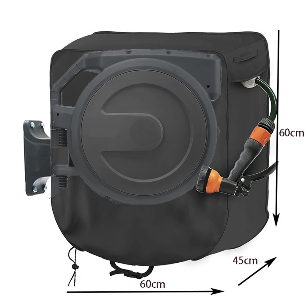 Wall Mounted Water Hose Reel Protective Cover For Your Garden Hose And Reel Waterproof And Sunscreen 420D
Wall Mounted Water Hose Reel Protective Cover For Your Garden Hose And Reel Waterproof And Sunscreen 420D