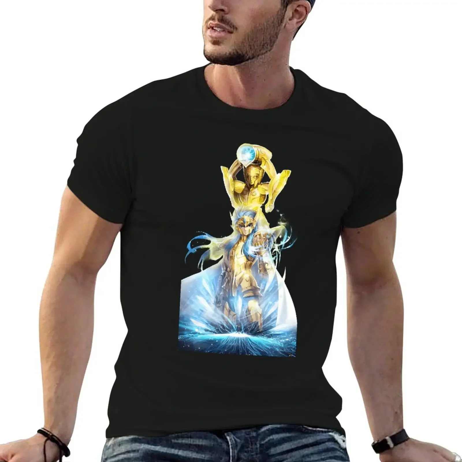 Solid Color T-Shirt Tee Oversized for Summer Saint Seiya Bronze Saint Gold Saint Seiya Shiryu Hyoga Ikki Zodiac Aquarius Camus
Solid Color T-Shirt Tee Oversized for Summer Saint Seiya Bronze Saint Gold Saint Seiya Shiryu Hyoga Ikki Zodiac Aquarius Camus