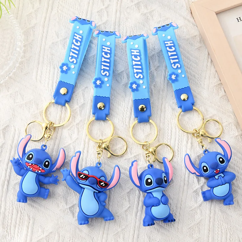 Disney Stitch keychain Cartoon Soft Plastic Creative Small Gifts Cute key Chain Girl Gift
Disney Stitch keychain Cartoon Soft Plastic Creative Small Gifts Cute key Chain Girl Gift